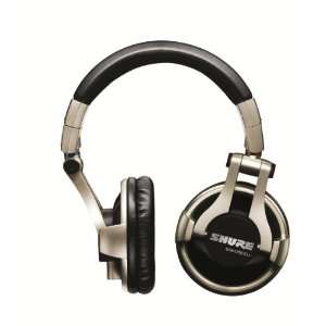  Shure SRH750DJ Professional Quality DJ Headphones (Gold 