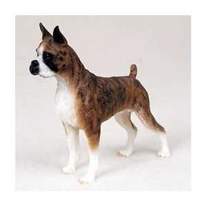  Boxer Dog Figurine   Brindle