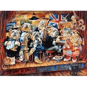  Bull Dogs Blues Band Wall Mural