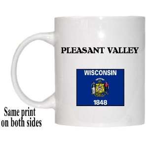  US State Flag   PLEASANT VALLEY, Wisconsin (WI) Mug 