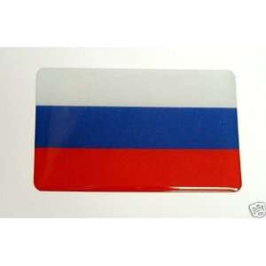  RUSSIAN FEDERATION FLAG 3D Decal Sticker 
