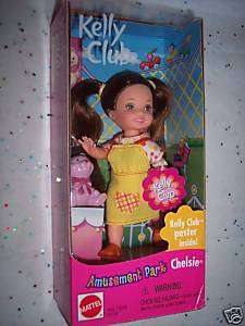 Barbie KELLY CLUB AMUSEMENT PARK CHELSIE NIB 2000  