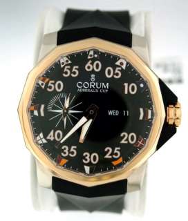 Corum Admirals Cup Competition 48 Titanium / 18k Rose Gold NEW $ 