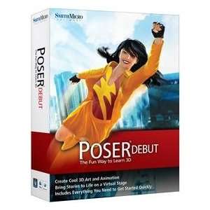 Smith Micro Software Poser Debut Included Training Videos Tutorials 3d 