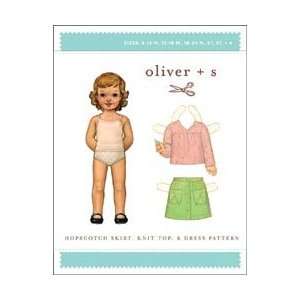  Oliver + S Patterns Hopscotch Skirt Knit Top & Dress 
