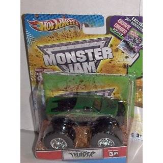   MONSTER JAM TRUCK WITH EXCLUSIVE 30TH ANNV. GRAVE DIGGER POSTER by HOT
