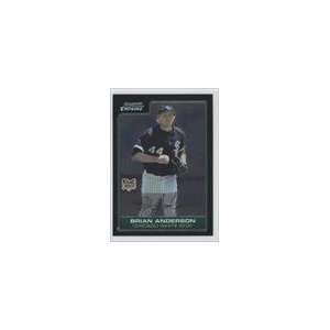  2006 Bowman Chrome Draft #7   Brian Anderson RC (Rookie 