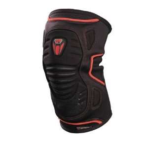  Proto 2008 Paintball Knee Pads   Black/Red Sports 