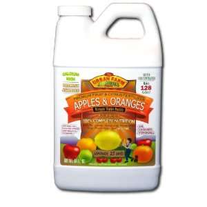  Urban Farm Fertilizers Apples & Oranges, 1/2 Gallon Patio 