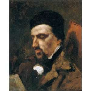   Gustave Courbet   24 x 30 inches   Portrait of Urba