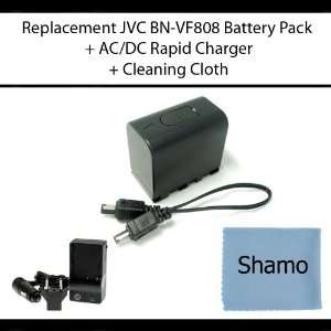  with a Replacement JVC BN VF808 Extended Life Battery Pack for JVC 