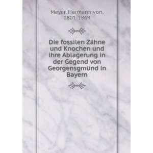   von GeorgensgmÃ¼nd in Bayern Hermann von, 1801 1869 Meyer Books
