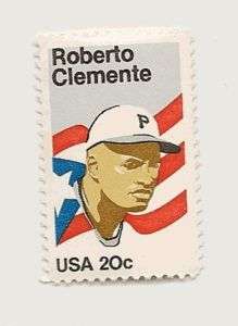 1984 Roberto Clemente USPS postage stamp 20 cents Pirat  