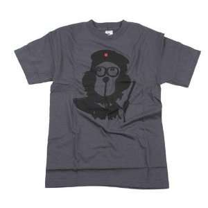  Monkey with a Gun Che Monkey   Mens T Shirt   Charcoal 