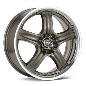 16x7 Enkei EM5 (Platinum Bronze w/ Machined Lip) Wheels/Rims 5x100/114 