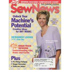  SewNews July 2000 Creative Crafts Group Books