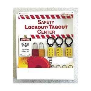 Miniature Lockout Center Stocked Yellow/   PRINZING:  