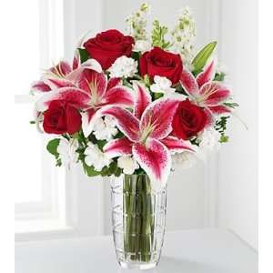 Flowers   The FTD Anniversary Flower Bouquet   Vase Included:  