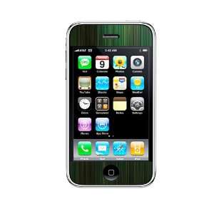   Skin for iPhone 3G   Hyper Speed Green Cell Phones & Accessories
