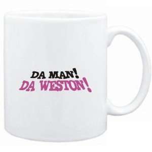  Mug White  Da man Da Weston  Male Names Sports 