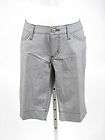 mckenna gray bermuda shorts cropped capris pants sz 27 one
