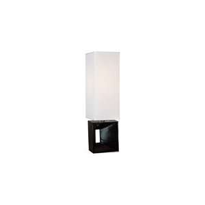  Kenroy Niche Table Lamp   Black   Black 03305: Home 