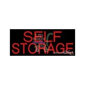 Self Storage LED Business Sign 11 Tall x 27 Wide x 1 Deep