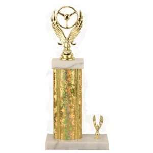   Trophy   Asian Marble Base   Star Blast   Gold/Gold: Sports & Outdoors