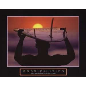  Possibilities   Surfer HIGH QUALITY MUSEUM WRAP CANVAS 