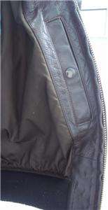 US NAVY VINTAGE G 1 MILITARY FLIGHT JACKET BY IMPERIAL LEATHER 