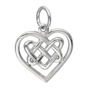  Sterling Silver Celtic Knot Charm: Arts, Crafts & Sewing