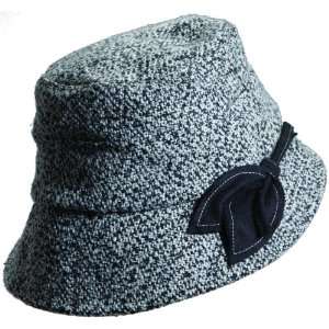   Pacific Callanan Millinery Womens Tweed Hat   Black 