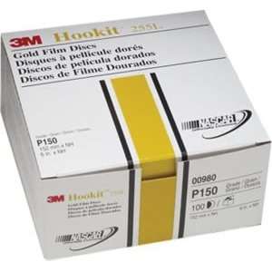  3M Hookit Gold Discs/Sheets   P100, 6 