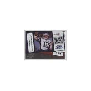   Contenders Super Bowl Ticket #65   Tom Brady Sports Collectibles