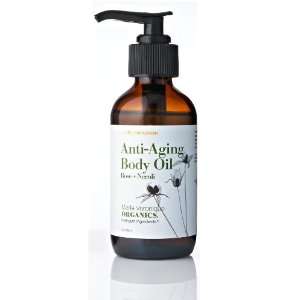  Anti Aging Body Oil, Neroli + Rose 4oz Beauty