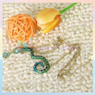 Unique Flower Snake Pendant Necklace Chain Legend New  