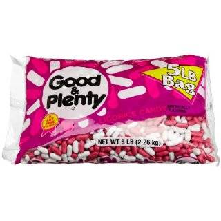 Good & Plenty Licorice Candy, 5 Pound Bags (Pack of 2)