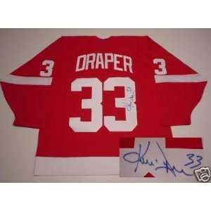  Signed Kris Draper Jersey   08cup Patch: Sports & Outdoors