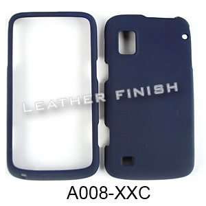   CASE FOR ZTE WARP N860 RUBBERIZED NAVY BLUE Cell Phones & Accessories