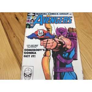  1982 The Avengers Comic Book 