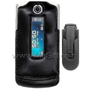  LG VX8700 Black Flip Style Carrying Case with Detachable 