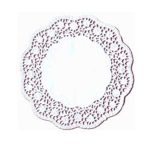 Sisson Imports Doilies Whimsical Lace, Round, 6, Pack of 20  