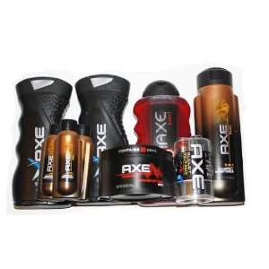   Axe Dual Shampoo + Conditioner, Boost Shower Gel, Clix Shower Gel, Axe