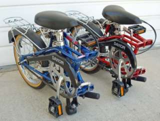Two DAHON Classic III folding Bikes Model EP203 Great Used Condition 