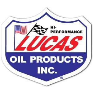 Lucas Oil Products Car Bumper Decal Sticker 4.5x4