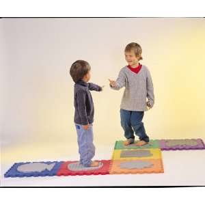  Tactile Playing Mat 6 Pcs by Wee Blossom Toys & Games