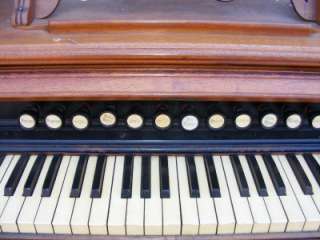 Antique Western Cottage Organ Co Pump Organ Mendota IL  