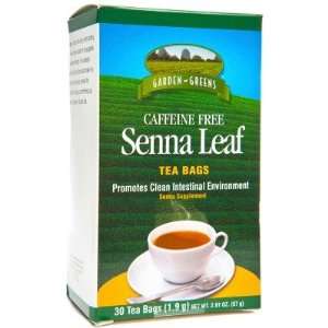  Garden Greens  Senna Leaf Tea, 30 Bags Health & Personal 