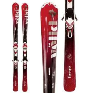  Volkl Fuego Skis + eMotion 11.0 TC Bindings   Womens 2012 