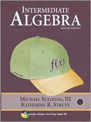 Intermediate Algebra, (0321567528), Michael Sullivan, Textbooks 